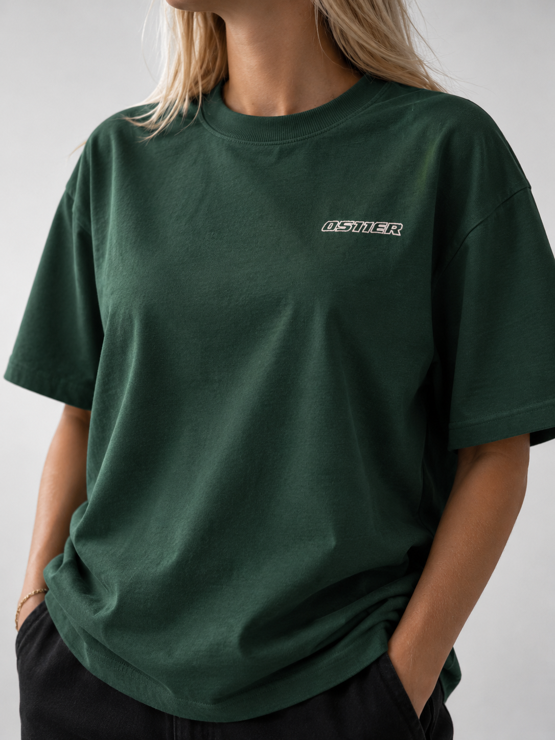 0511ER T-Shirt Grün – Oversized Streetwear aus Hannover